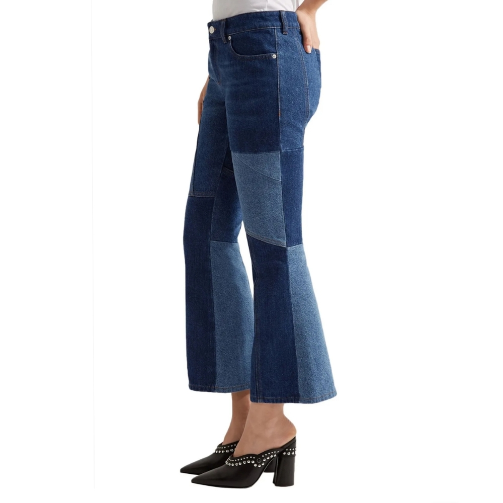 Alexander McQueen • Panelled Kick Flare Jeans - Picture 2 of 10